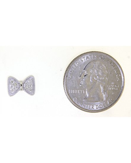 BOW DIAMOND STUDS (TE1054)