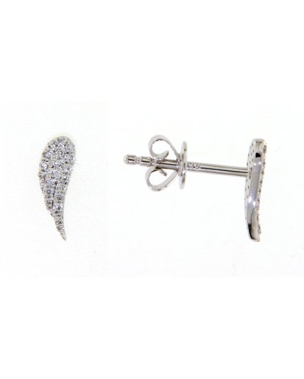 ANGEL WINGS DIAMOND STUDS (TE1063)