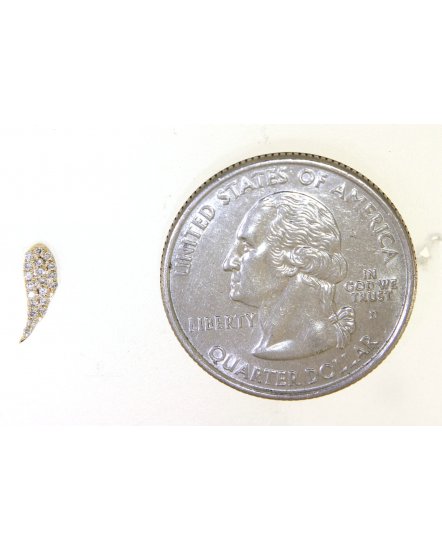 ANGEL WINGS DIAMOND STUDS (TE1063)