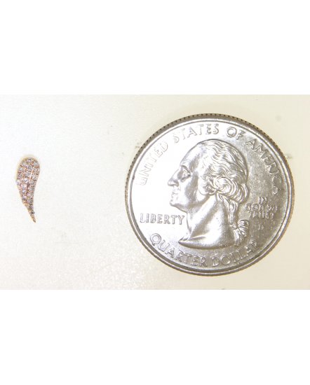 ANGEL WINGS DIAMOND STUDS (TE1063)