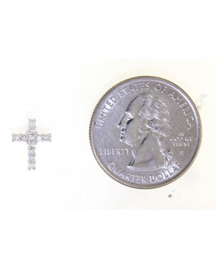 CROSS DIAMOND STUDS (TE1069)