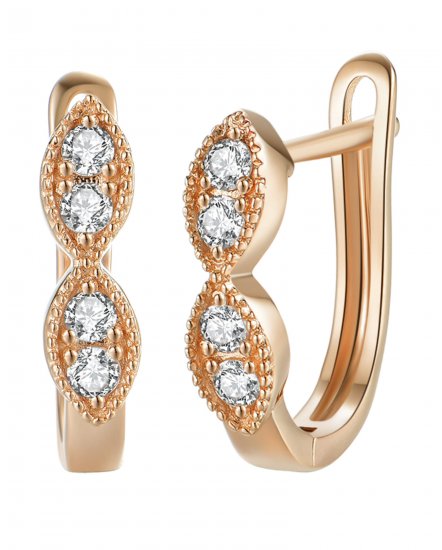 MARQUISE STYLE DIAMOND HUGGIES (TE1074)