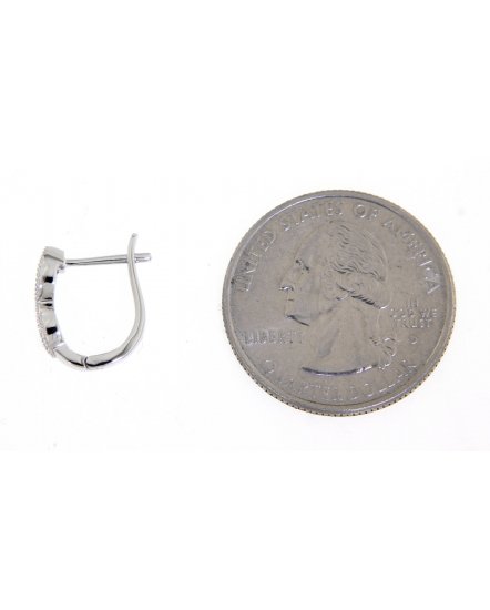 MARQUISE STYLE DIAMOND HUGGIES (TE1074)