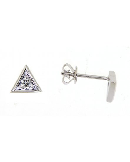 TRIANGLE DIAMOND STUDS (TE1083)