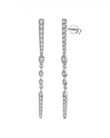 STRAIGHT BAR DIAMOND DANGLING (TE1122)