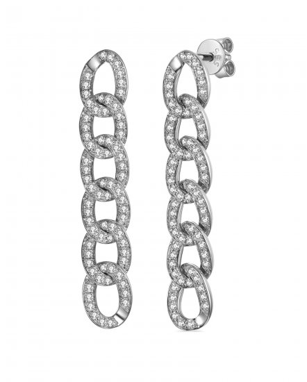 LINK STYLE DIAMOND DANGLING (TE1147)