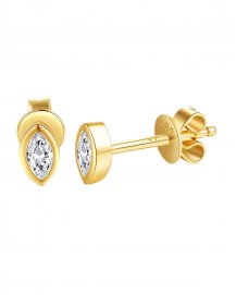 MARQUISE DIAMOND STUDS (TE1229)