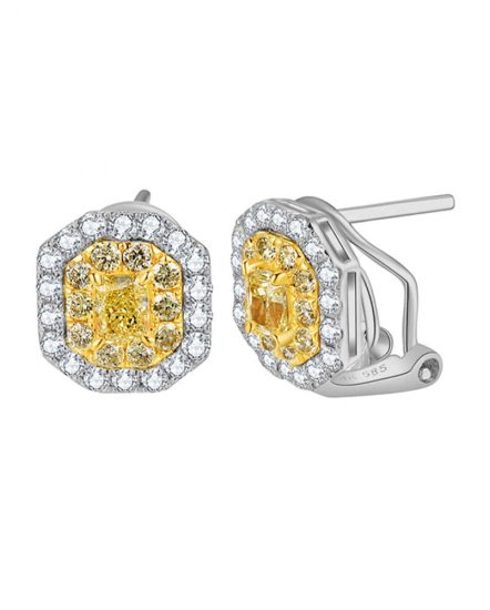 MULTI TONE RADIANT DIAMOND OMEGA BACK (TE1238)