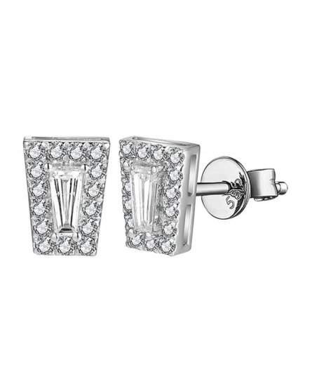 BAGUETTE DIAMOND STUDS (TE1246)