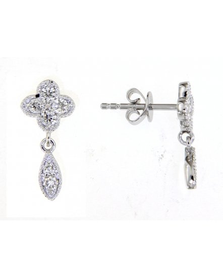 CLOVER STYLE DIAMOND DANGLING (TE1251)