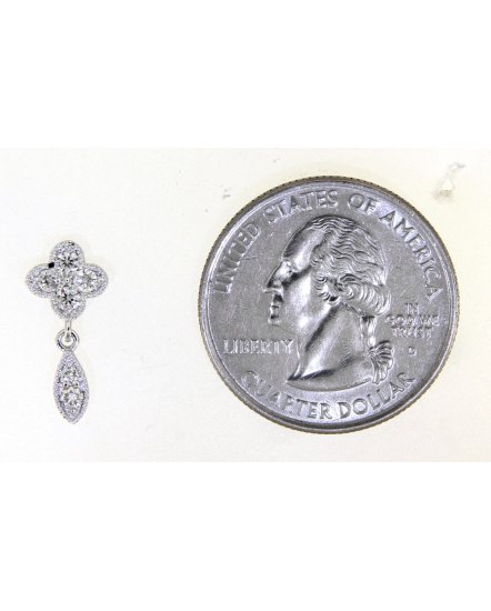 CLOVER STYLE DIAMOND DANGLING (TE1251)