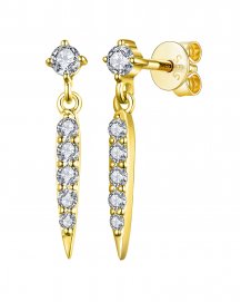 STRAIGHT BAR DIAMOND DANGLING (TE1258)