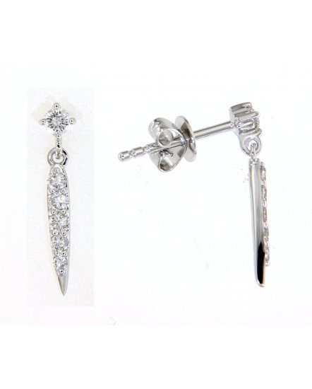 STRAIGHT BAR DIAMOND DANGLING (TE1258)