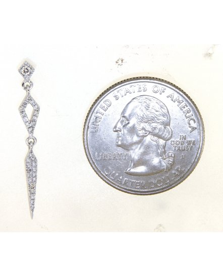 KITE SHAPE DIAMOND DANGLING (TE1271)