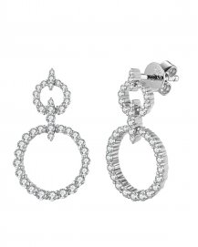 ROUND SHAPE DIAMOND DANGLING (TE1278)