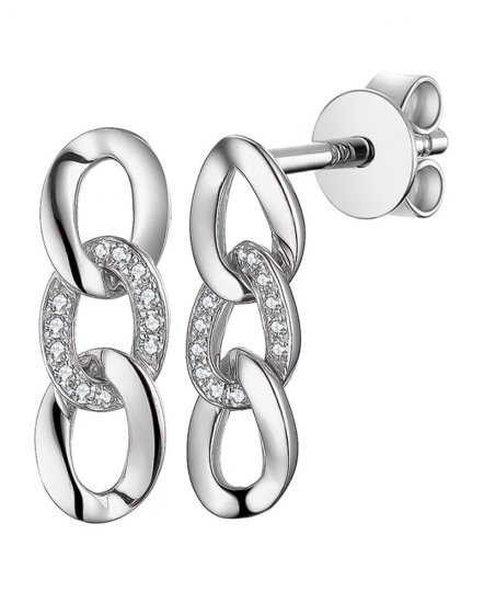 LINK STYLE DIAMOND DANGLING (TE1279)