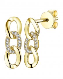 LINK STYLE DIAMOND DANGLING (TE1279)