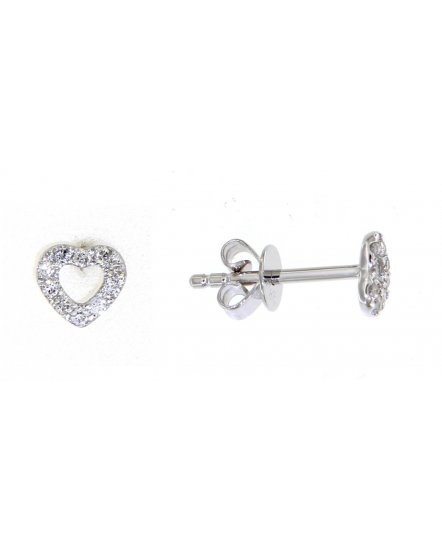 HEART SHAPE DIAMOND STUDS (TE1287)