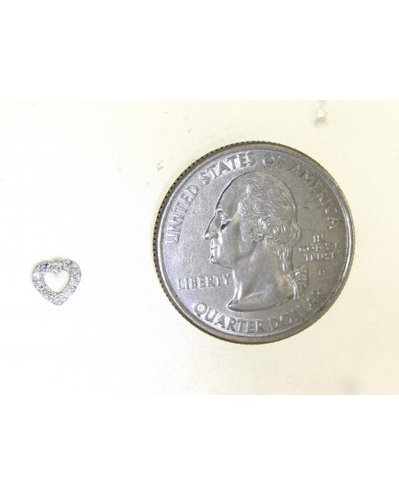 HEART SHAPE DIAMOND STUDS (TE1287)