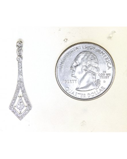 KITE SHAPE DIAMOND DANGLING (TE1290)