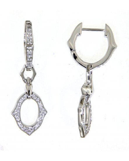 OVAL STYLE DIAMOND DANGLING (TE1299)