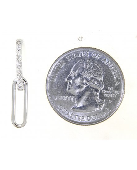 LINK STYLE DIAMOND DANGLING (TE1319)