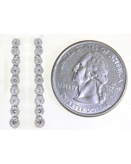 STRAIGHT BAR DIAMOND DANGLING (TE1341)