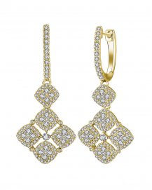CLOVER STYLE DIAMOND DANGLING (TE1342)