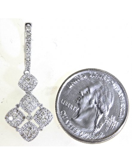 CLOVER STYLE DIAMOND DANGLING (TE1342)