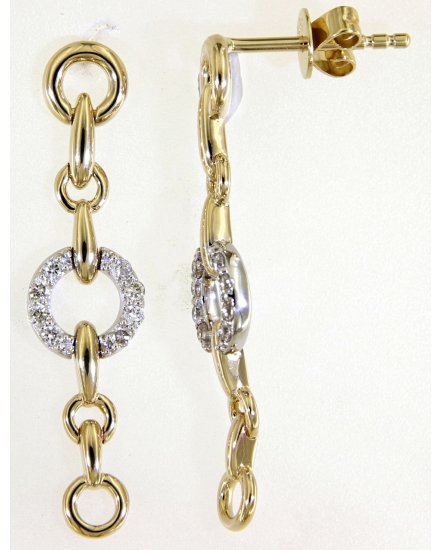 LINK STYLE DIAMOND DANGLING (TE1347)