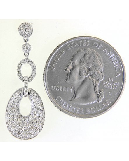 OVAL STYLE DIAMOND DANGLING (TE1358)