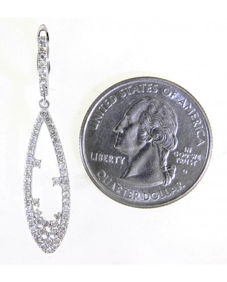PEAR STYLE DIAMOND DANGLING (TE1366)