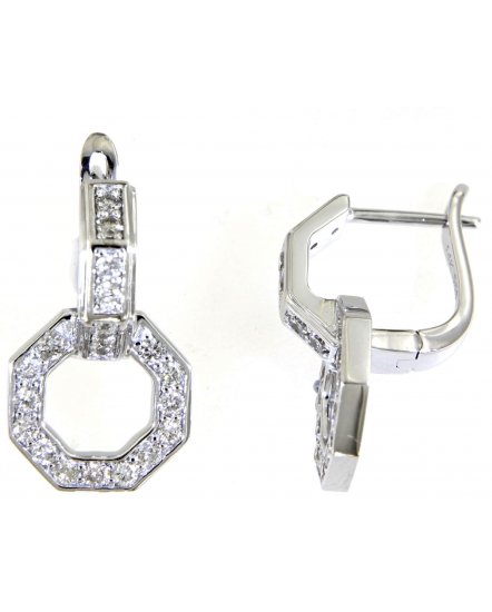 OCTAGON STYLE DIAMOND DANGLING (TE1368)