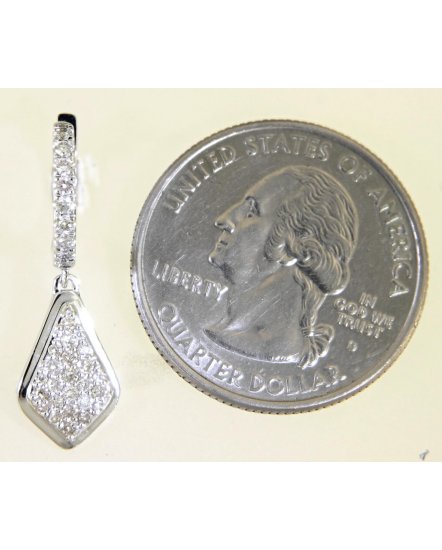KITE SHAPE DIAMOND DANGLING (TE1374)