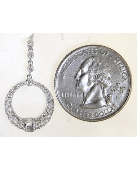 ROUND DIAMOND DANGLING (TE1375)