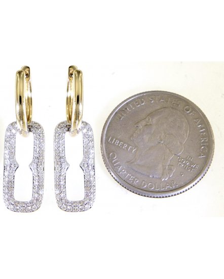 OPEN BAR DIAMOND DANGLING (TE1376)