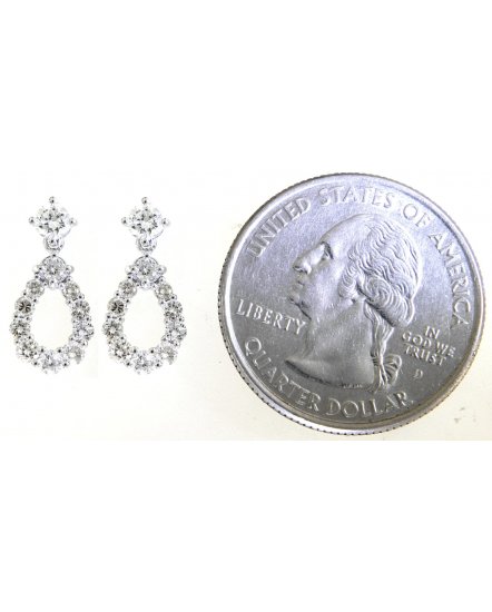 PEAR STYLE DIAMOND DANGLING (TE1400)
