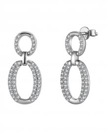 OVAL SHAPE DIAMOND DANGLING (TE1407)