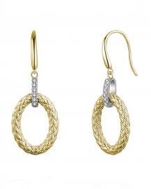 OVAL SHAPE DIAMOND DANGLING (TE1413)