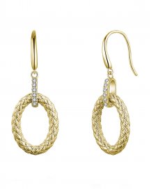 OVAL SHAPE DIAMOND DANGLING (TE1413)