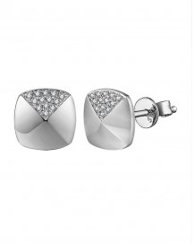 SQUARE DIAMOND STUDS (TE1424)