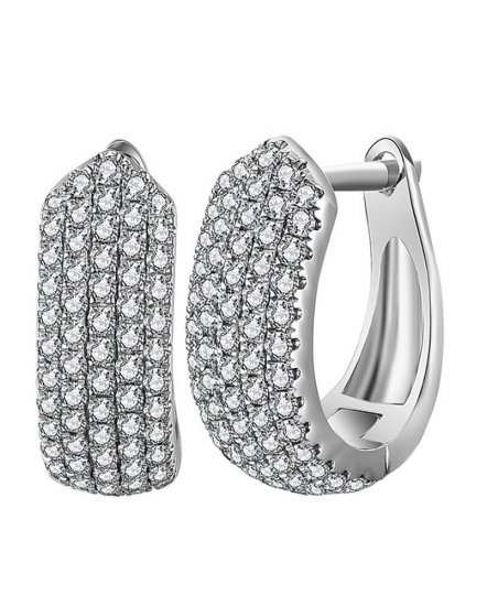 PAVE DIAMOND HUGGIES (TE1433)