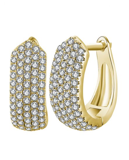 PAVE DIAMOND HUGGIES (TE1433)