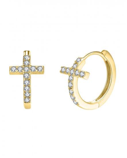 CROSS DIAMOND HUGGIES (TE1435)