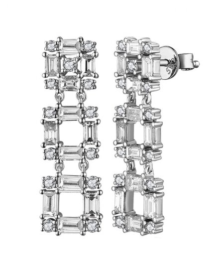 BAGUETTE DIAMOND DANGLING (TE1483)