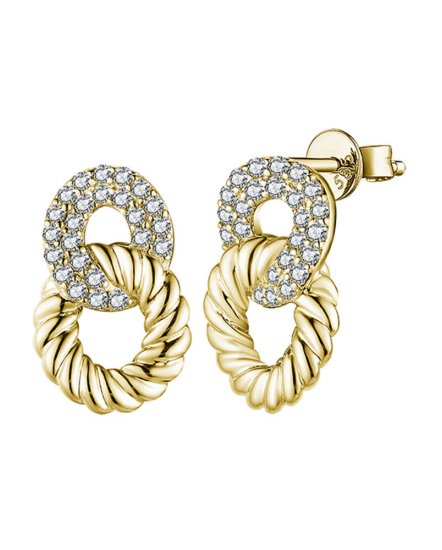 LINK STYLE DIAMOND DANGLING (TE1490)