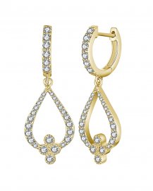LEAF STYLE DIAMOND DANGLING (TE1503)