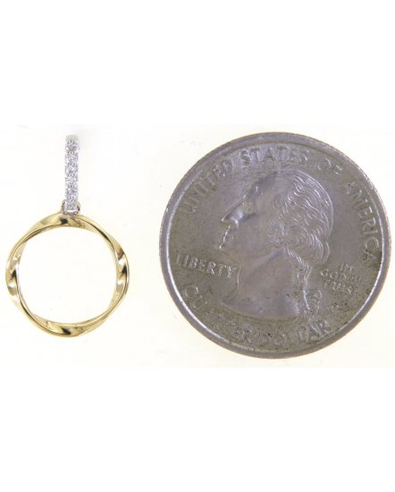 ROUND SHAPE DIAMOND DANGLING (TE1512)