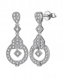 ROUND SHAPE DIAMOND DANGLING (TE1518)