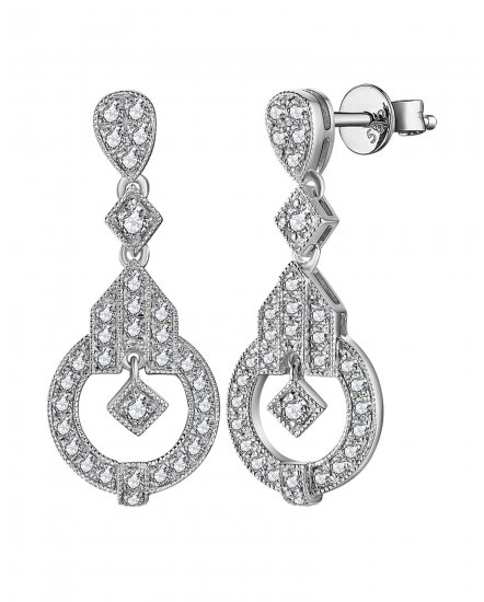 ROUND SHAPE DIAMOND DANGLING (TE1518)